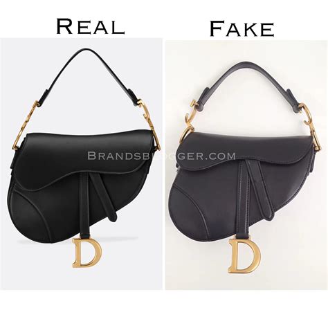 dior saddle bag fake vs real|knockoff dior saddle bag.